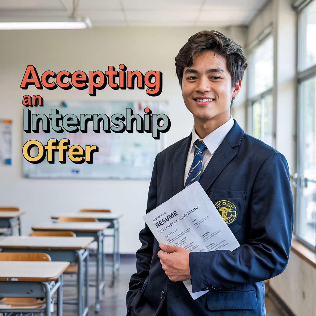 Accept Internship Offer: Etiquette for Responding