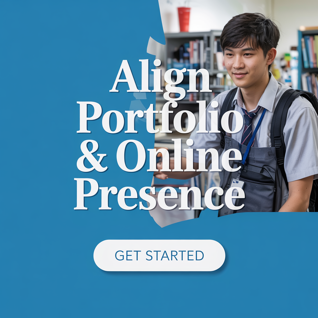 Align Portfolio with LinkedIn & Handshake: Online Presence