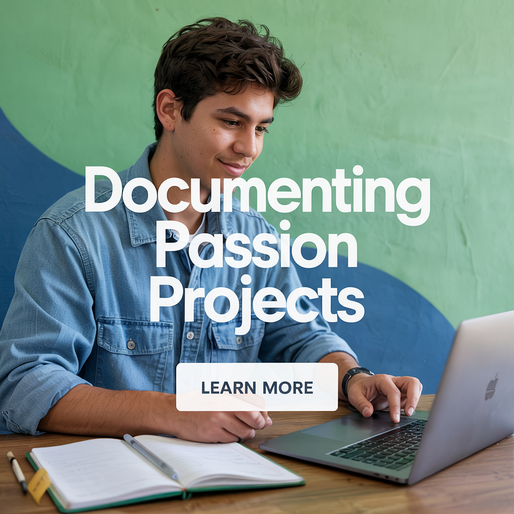Documenting Passion Project: Show Process & Impact in Portfolio