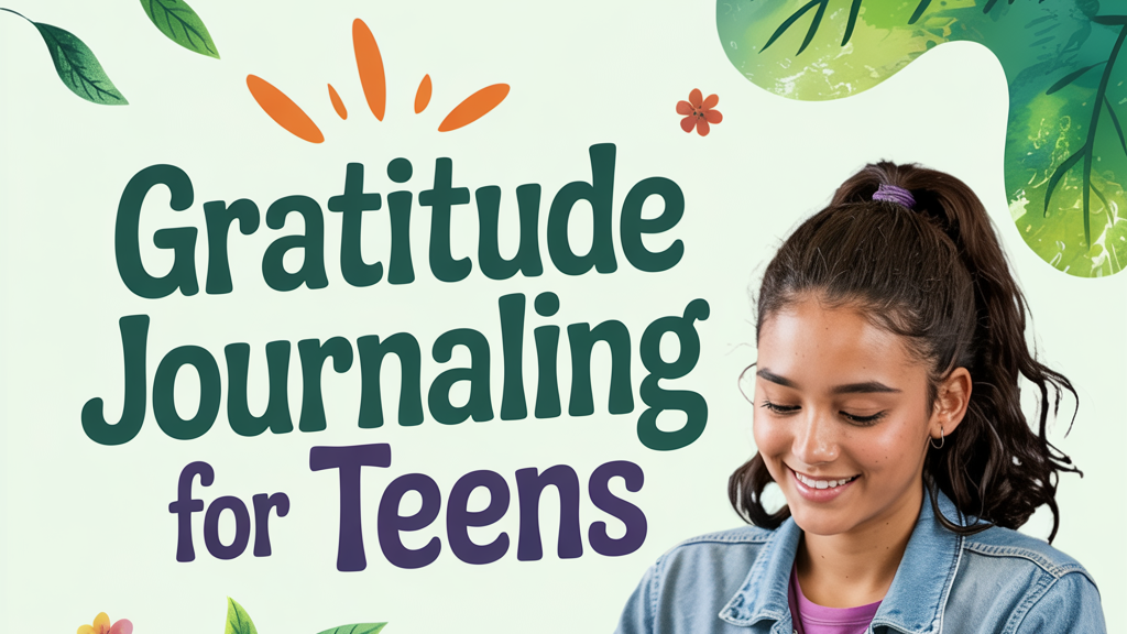 Gratitude Journal Prompts Teens & Positivity Habits
